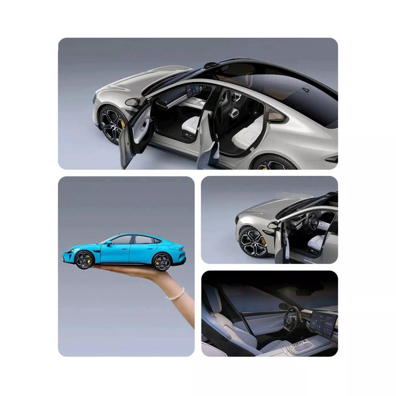 Alloy 1:18 Scale Xiaomi Su7